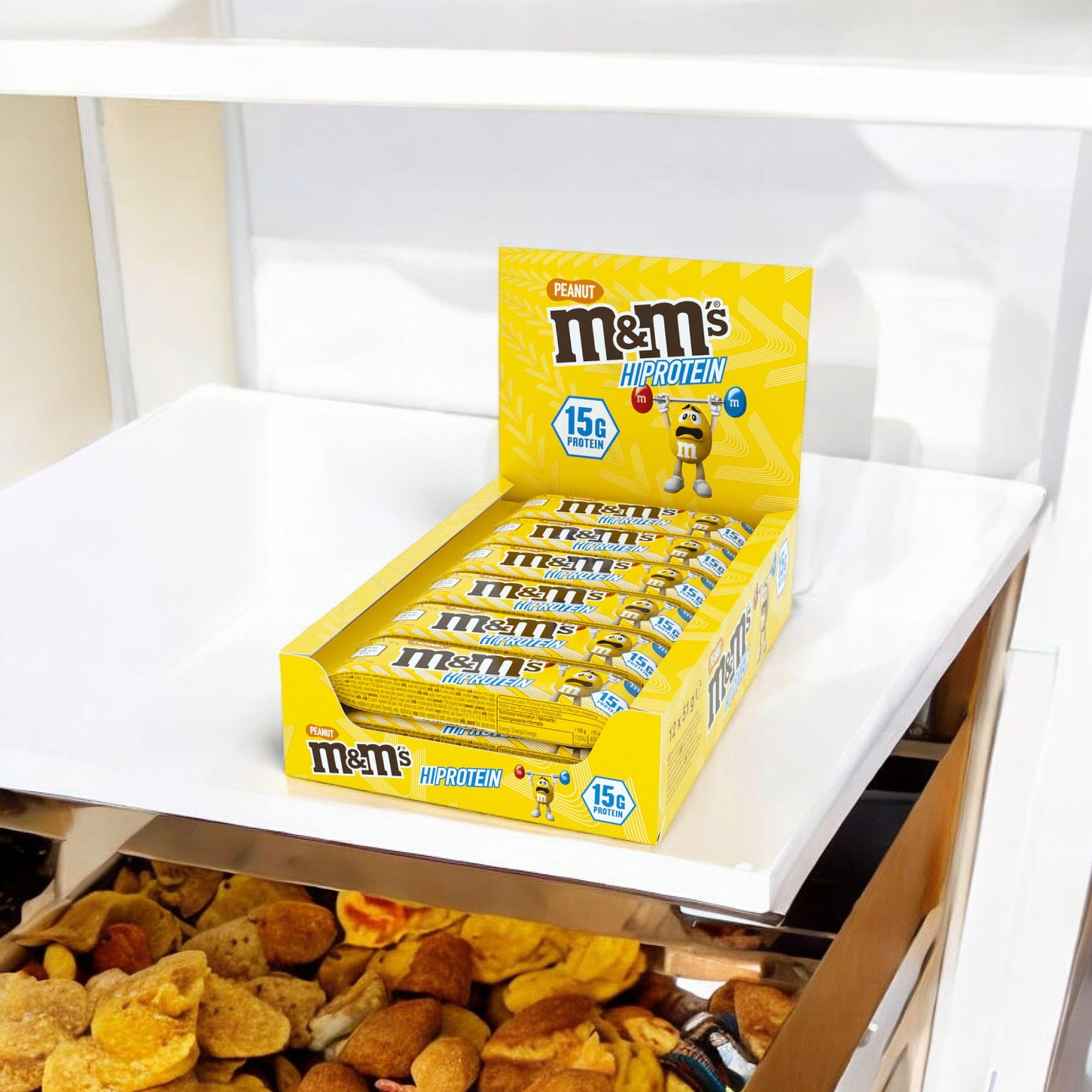 Mars - M&M`s Crispy HiProtein Bar - 12x 52g